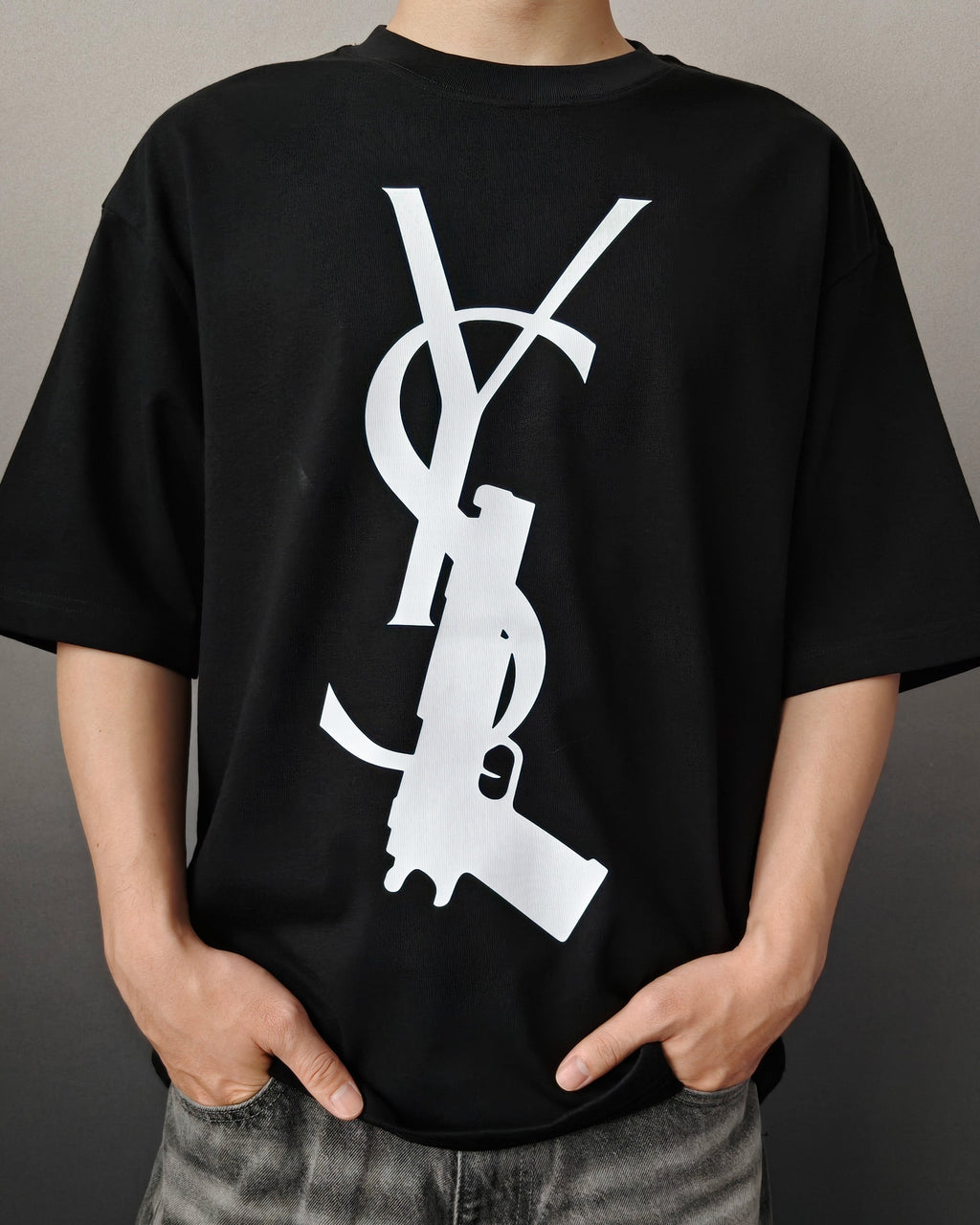 YSGUN BOXY TEE