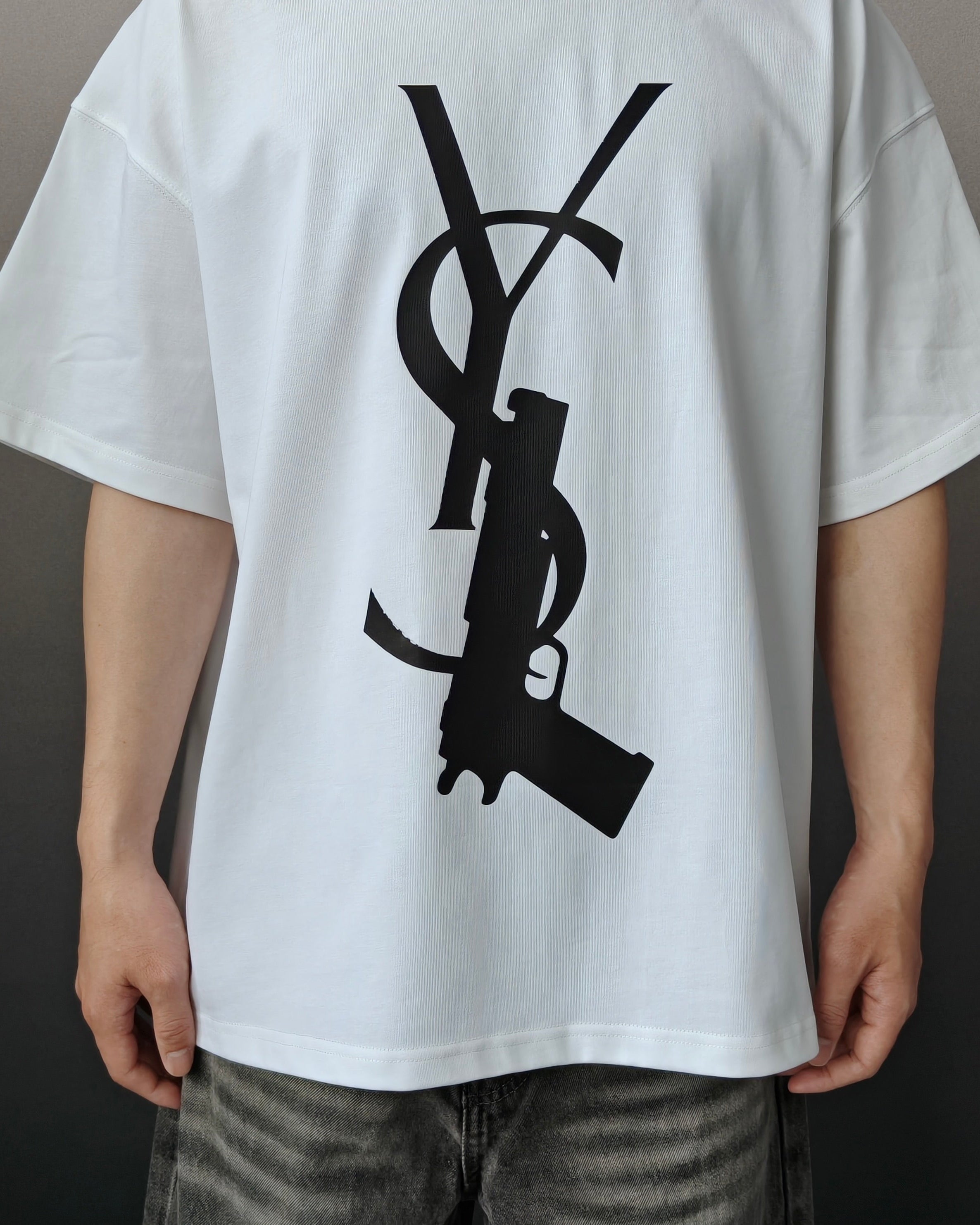 YSGUN BOXY TEE