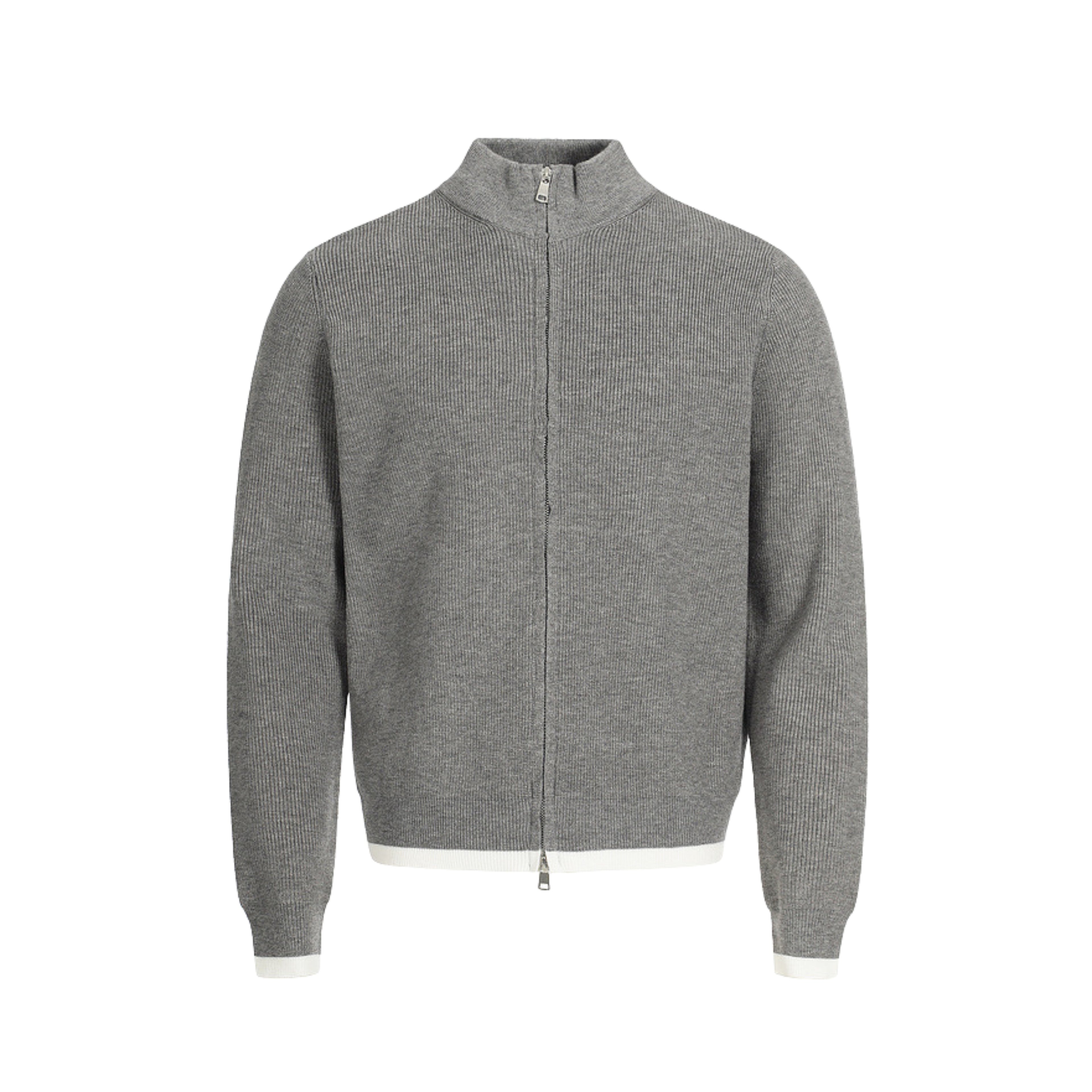 SOMBRE ZIPUP SWEATER