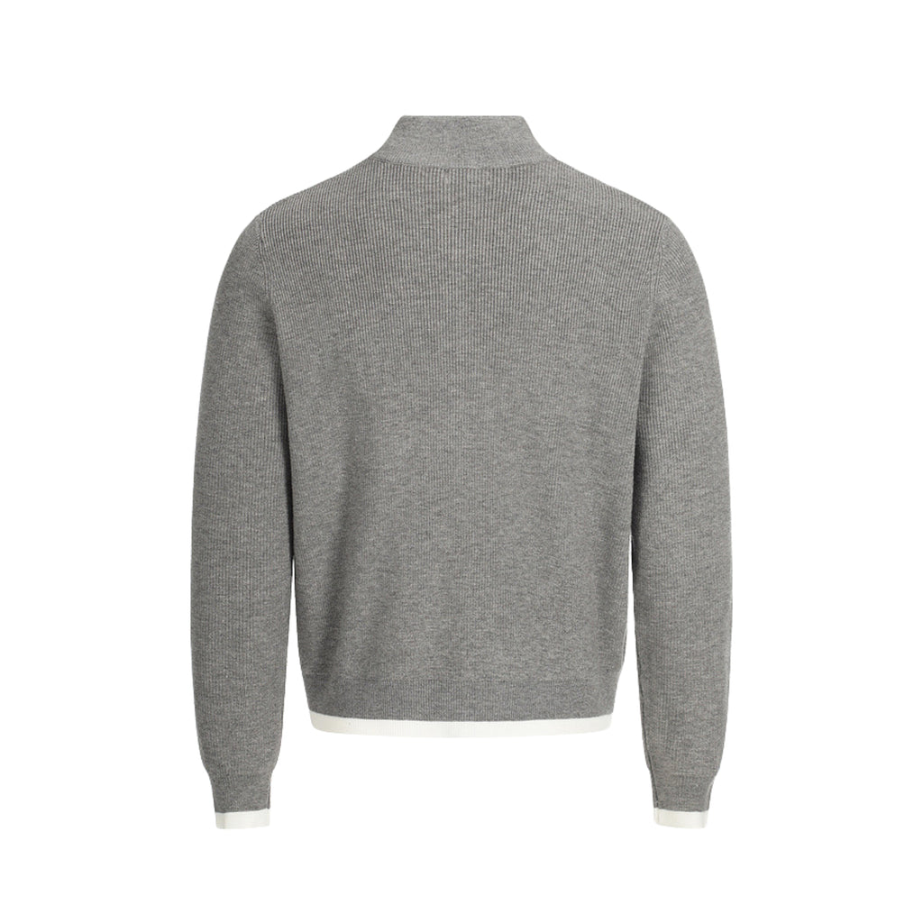 SOMBRE ZIPUP SWEATER