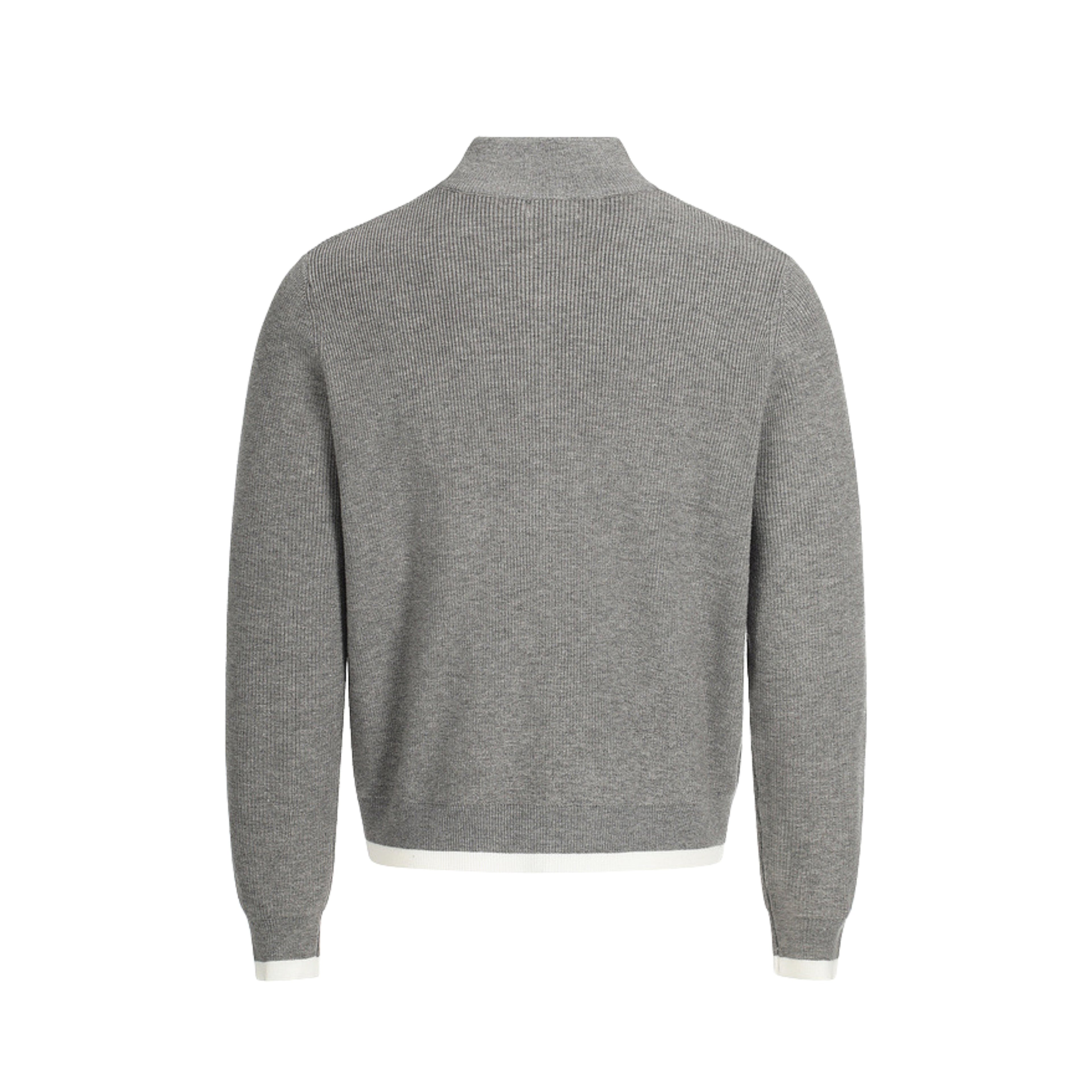 SOMBRE ZIPUP SWEATER