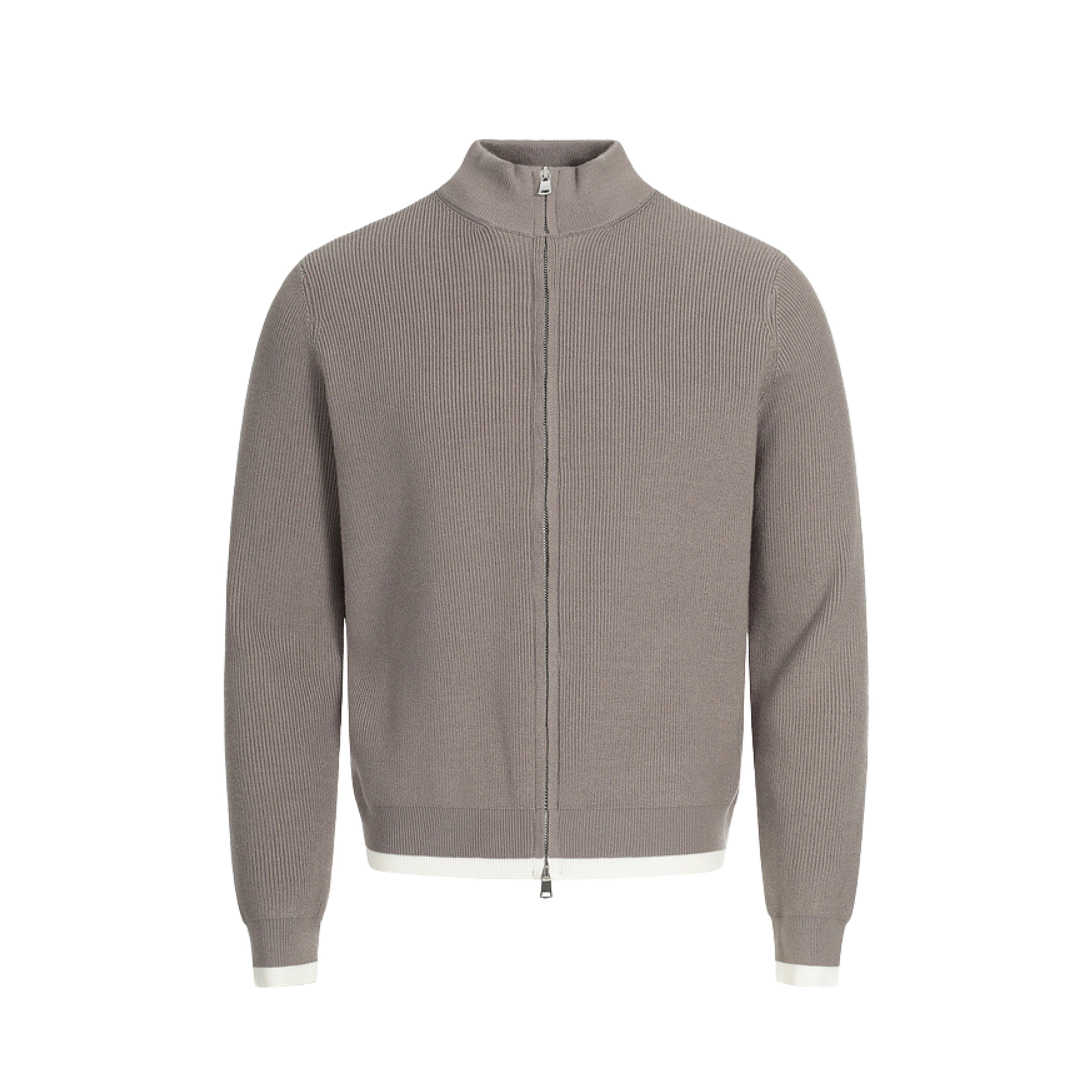 SOMBRE ZIPUP SWEATER