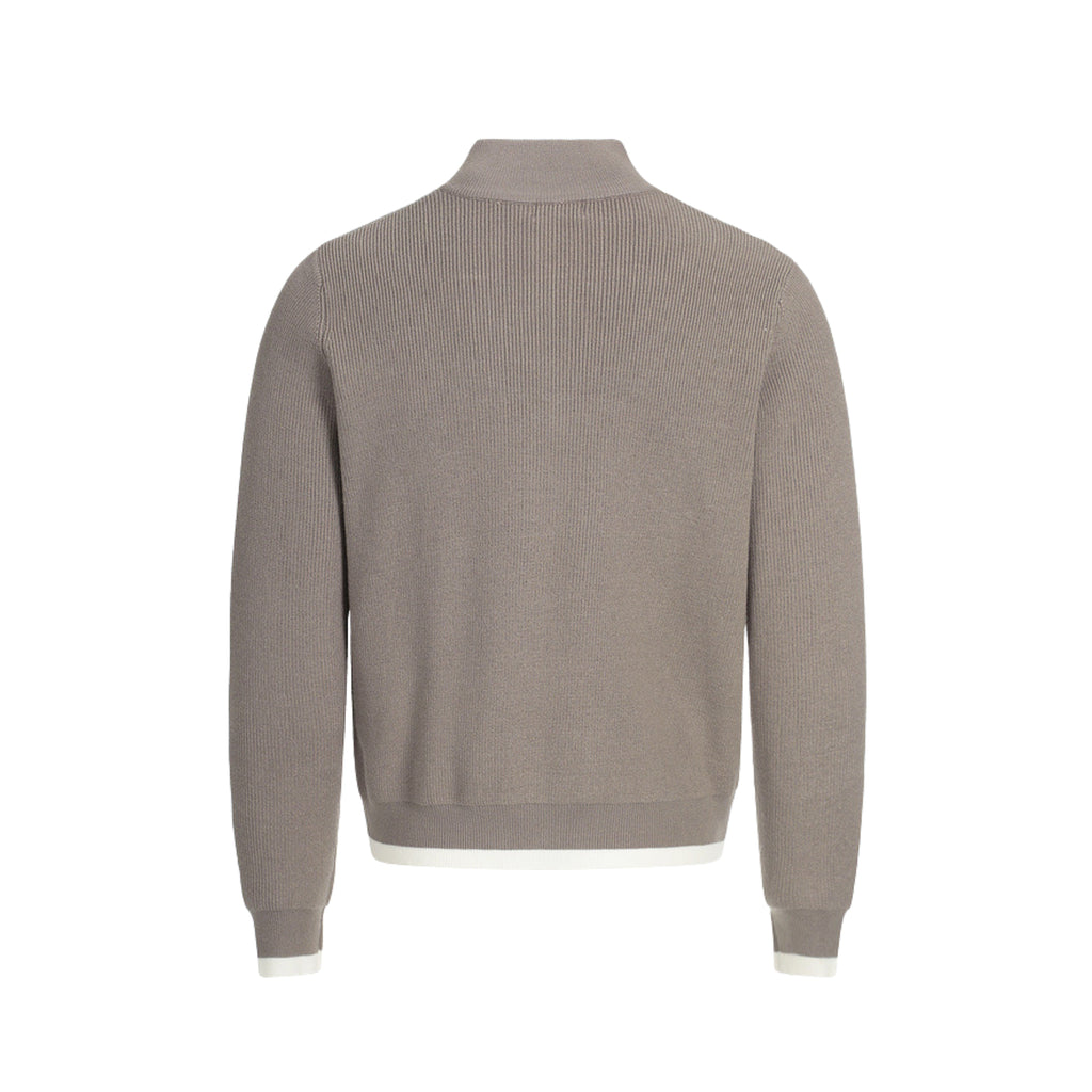 SOMBRE ZIPUP SWEATER